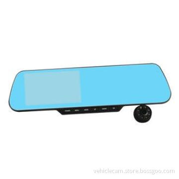 Night Vision Double Cameras Rear View Mirror DVR 140 Degree